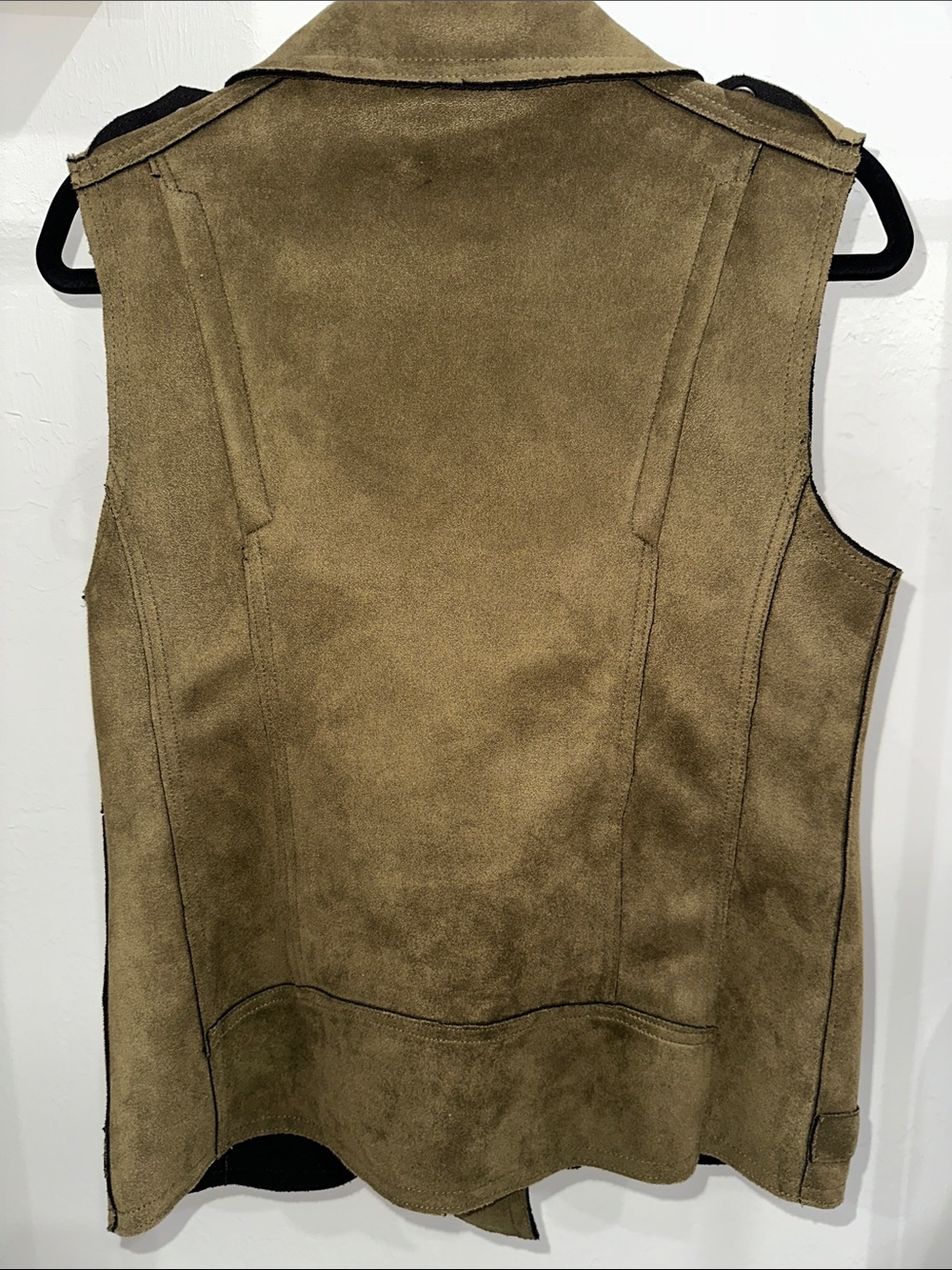 paparazzi Saude Olive Green Vest - Picture 2 of 7
